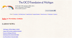 Desktop Screenshot of ocdmich.org