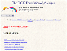 Tablet Screenshot of ocdmich.org